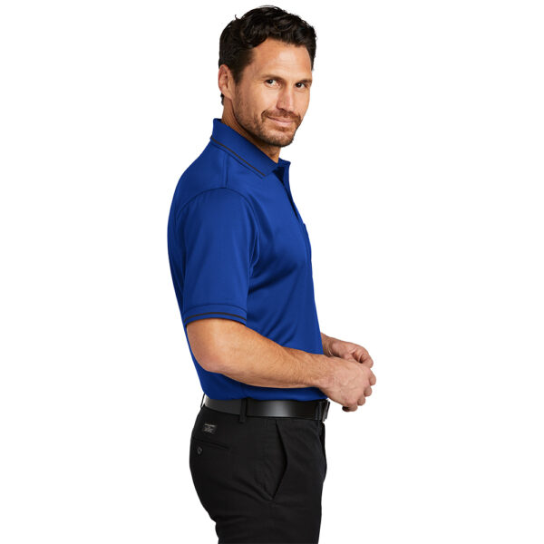 Custom CornerStone CS415 Select SnagProof Tipped Pocket Polo - Image 2