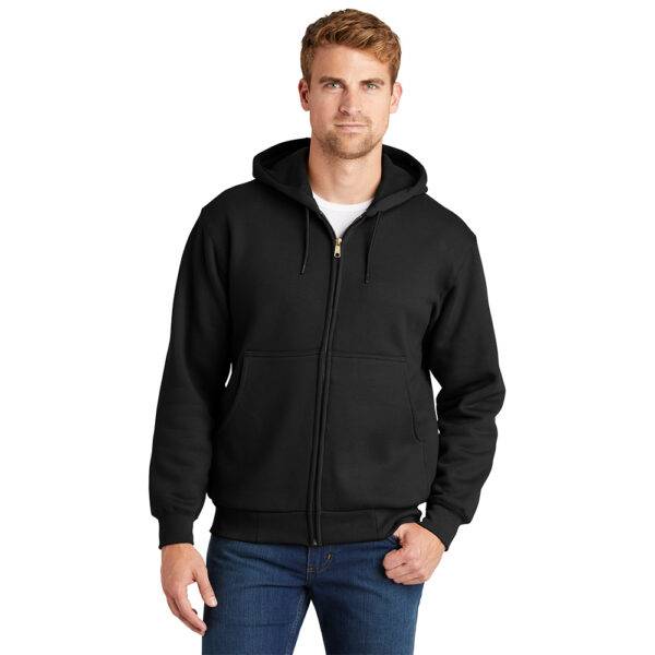 Custom CornerStone CS620 Heavyweight Full-Zip Hooded Sweatshirt with Thermal Lining - Image 5