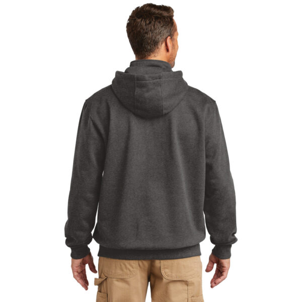 Custom Carhartt CT100617 Rain Defender® Paxton Heavyweight Hooded Zip Mock Sweatshirt - Image 3