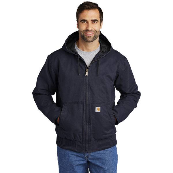 Custom Carhartt CTT104050 Tall Washed Duck Active Jacket - Image 6