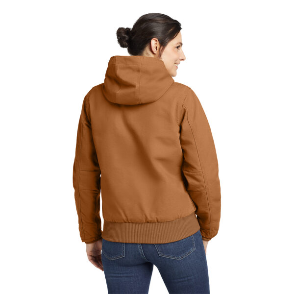 Custom Carhartt CT104053 Women’s Washed Duck Active Jacket - Image 3