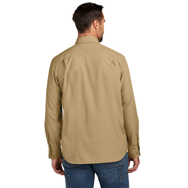 Custom Carhartt CT105291 Force Solid Long Sleeve Shirt - Image 3