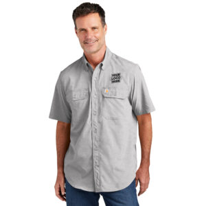 Custom Carhartt CT105292 Force Solid Short Sleeve Shirt