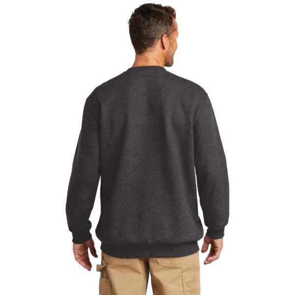 Custom Carhartt CTK124 Midweight Crewneck Sweatshirt - Image 3