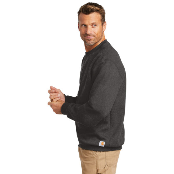 Custom Carhartt CTK124 Midweight Crewneck Sweatshirt - Image 2