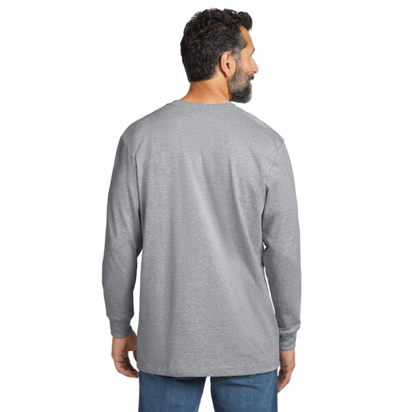 Custom Carhartt CTK126 Workwear Pocket Long Sleeve T-Shirt - Image 2