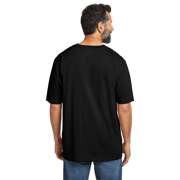 Custom Carhartt CTK87 Workwear Pocket Short Sleeve T-Shirt - Image 2