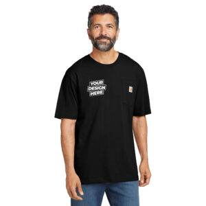 Custom Carhartt CTK87 Workwear Pocket Short Sleeve T-Shirt