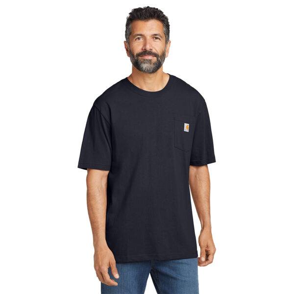 Custom Carhartt CTK87 Workwear Pocket Short Sleeve T-Shirt - Image 13