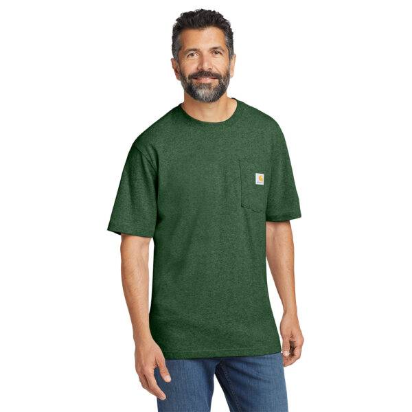 Custom Carhartt CTK87 Workwear Pocket Short Sleeve T-Shirt - Image 14