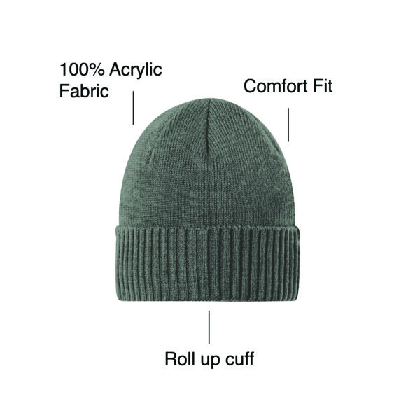 Custom Port Authority C951 Rib Knit Cuff Beanie - Image 2