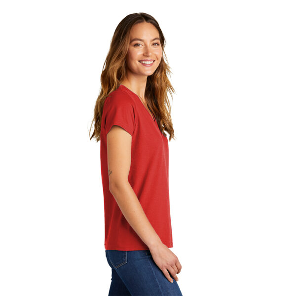 Custom District DT5002 Women’s The Concert Tee V-Neck - Image 3