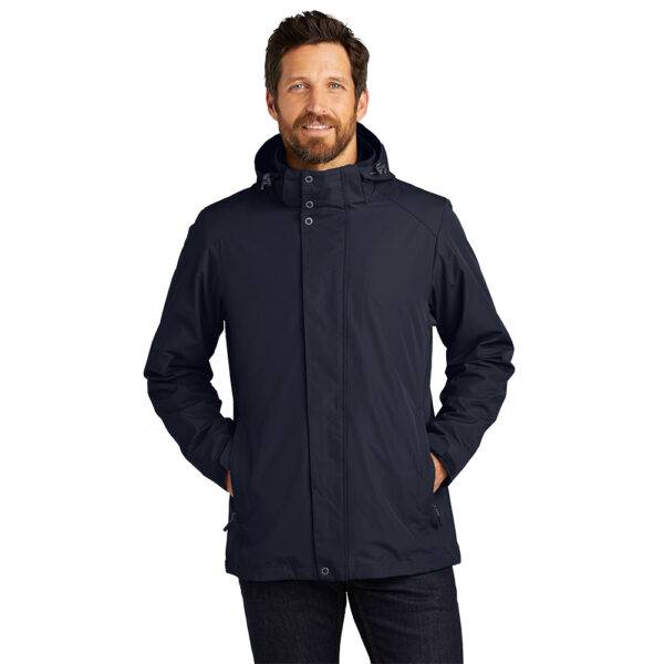 Custom Port Authority J123 All-Weather 3-in-1 Jacket - Image 5
