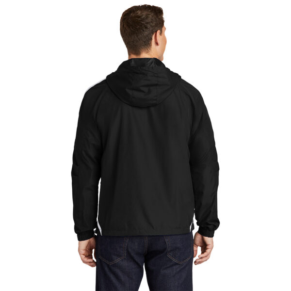 Custom Sport-Tek JST63 Colorblock Raglan Anorak - Image 3