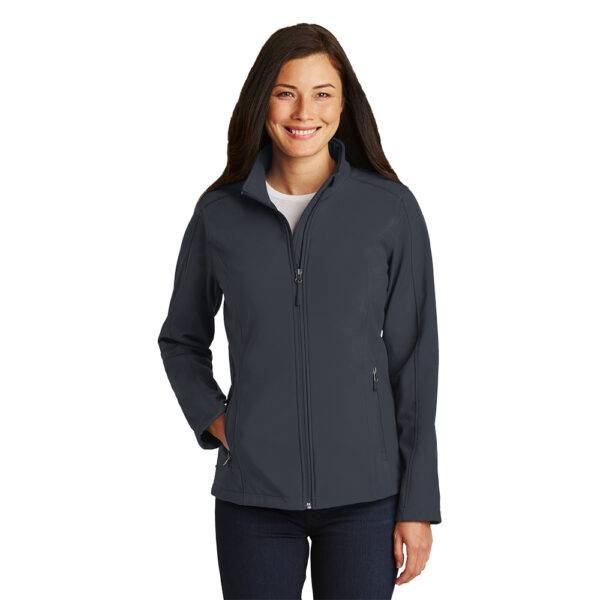 Custom Port Authority L317 Ladies Core Soft Shell Jacket - Image 4