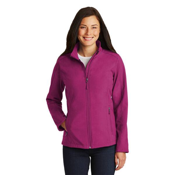 Custom Port Authority L317 Ladies Core Soft Shell Jacket - Image 13