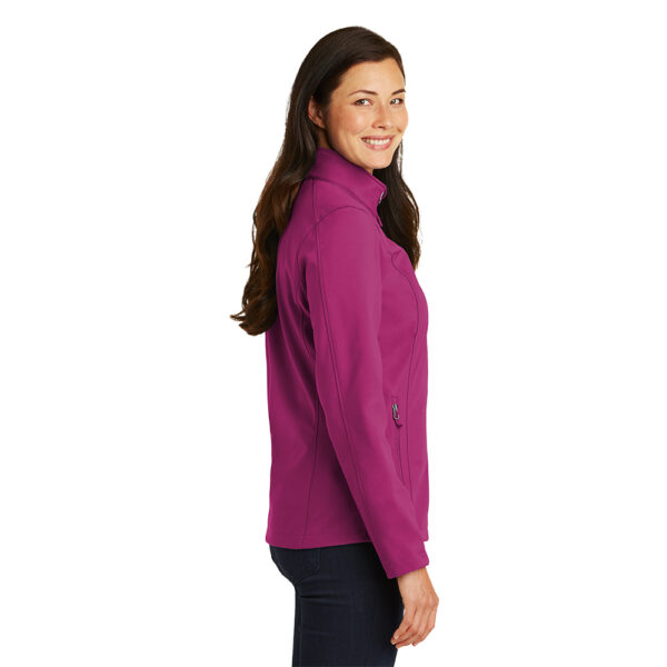 Custom Port Authority L317 Ladies Core Soft Shell Jacket - Image 2