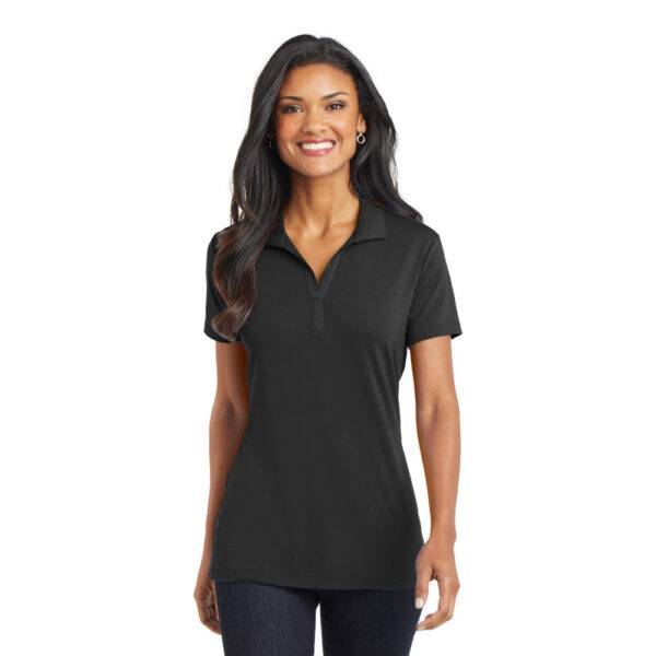 Custom Port Authority L568 Ladies Cotton Touch Performance Polo - Image 4