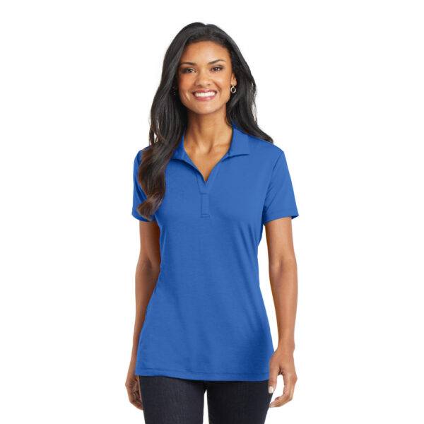 Custom Port Authority L568 Ladies Cotton Touch Performance Polo - Image 9