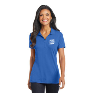 Custom Port Authority L568 Ladies Cotton Touch Performance Polo