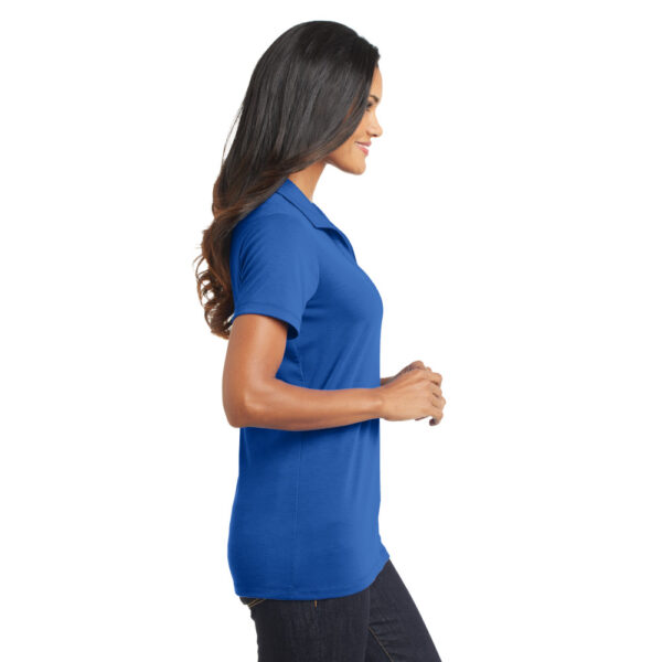 Custom Port Authority L568 Ladies Cotton Touch Performance Polo - Image 2