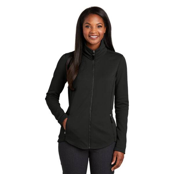 Custom Port Authority L904 Ladies Collective Smooth Fleece Jacket - Image 4