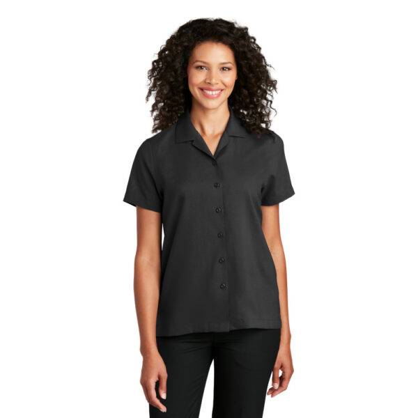 Custom Port Authority LW400 Ladies Short Sleeve Performance Staff Shirt - Image 4