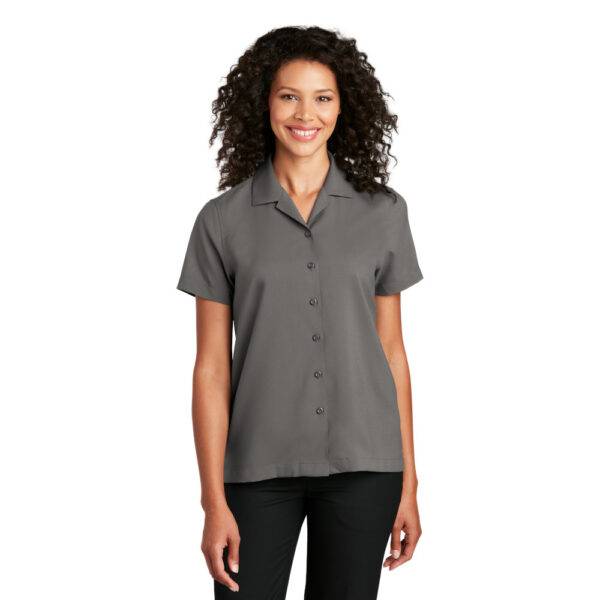 Custom Port Authority LW400 Ladies Short Sleeve Performance Staff Shirt - Image 6
