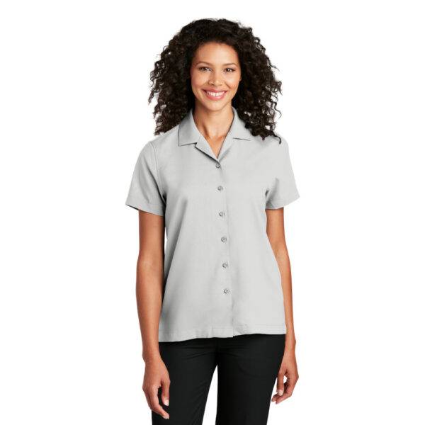 Custom Port Authority LW400 Ladies Short Sleeve Performance Staff Shirt - Image 7
