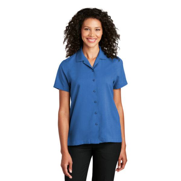 Custom Port Authority LW400 Ladies Short Sleeve Performance Staff Shirt - Image 8