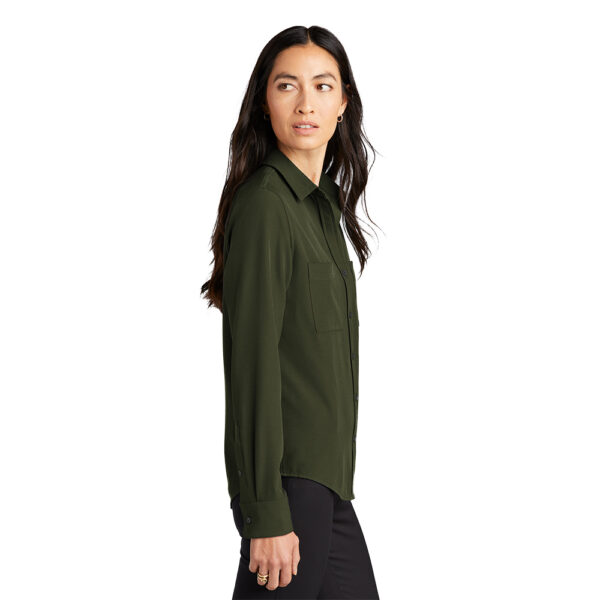 Custom MercerMettle MM2013 Women’s Stretch Crepe Long Sleeve Camp - Image 2