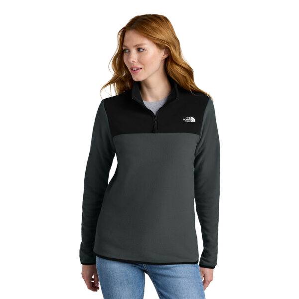 Custom The North Face NF0A7V4M Ladies Glacier 1/4-Zip Fleece - Image 4
