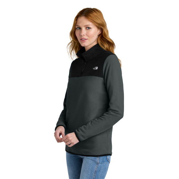 Custom The North Face NF0A7V4M Ladies Glacier 1/4-Zip Fleece - Image 2