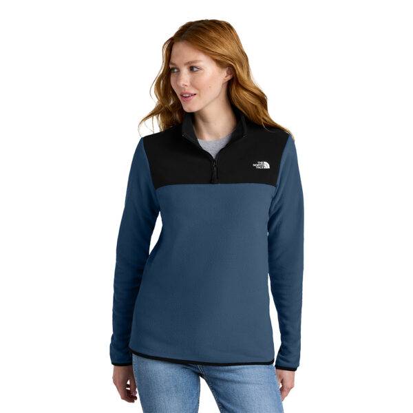 Custom The North Face NF0A7V4M Ladies Glacier 1/4-Zip Fleece - Image 8