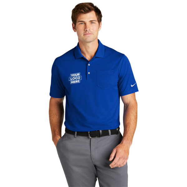 Custom Nike NKDC2103 DriFIT Micro Pique 20 Pocket Polo