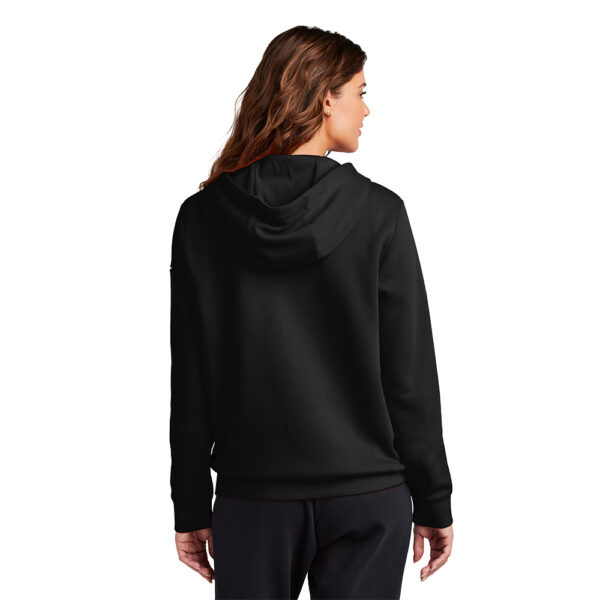 Custom Nike NKFD9890 Ladies Club Fleece Sleeve Swoosh Full-Zip Hoodie - Image 3