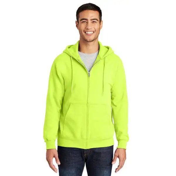 Custom Port & Company PC90ZH Essential Fleece Full-Zip Hooded Sweatshirt - Image 11