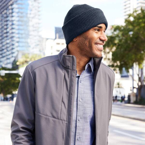 Custom Port Authority C977 Cozy Cuffed Beanie - Image 2