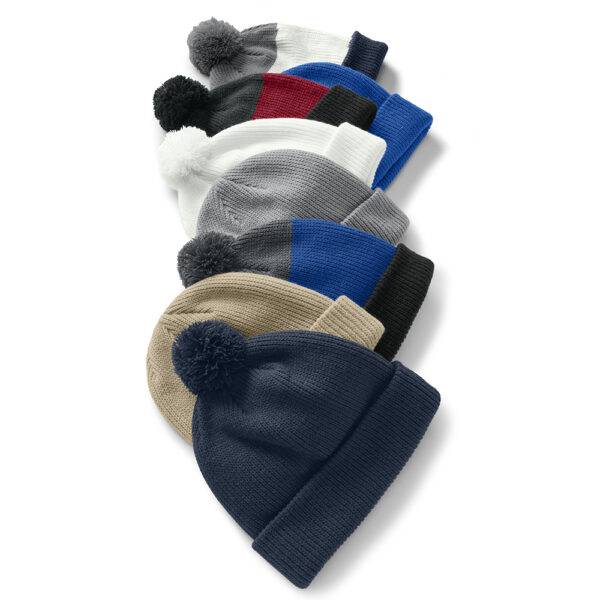 Custom Port Authority C977 Cozy Cuffed Beanie - Image 3