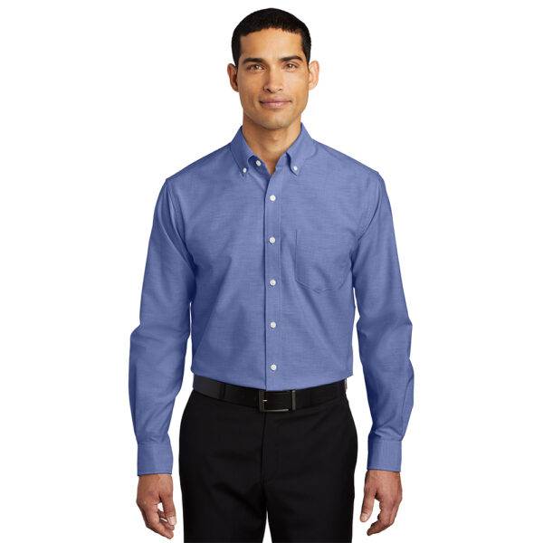 Custom Port Authority S658 SuperPro Oxford Shirt - Image 7