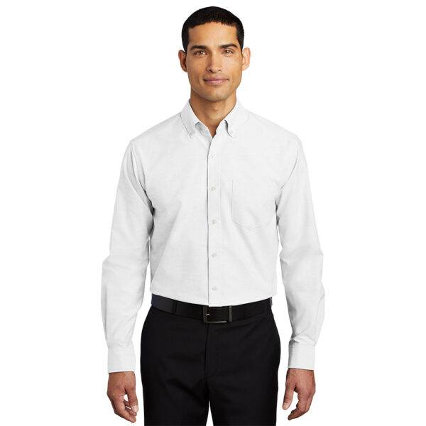 Custom Port Authority S658 SuperPro Oxford Shirt - Image 10