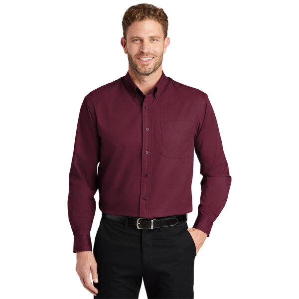 Custom CornerStone SP17 Long Sleeve SuperPro Twill Shirt - Image 4