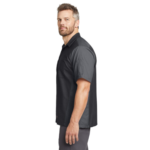 Custom Red Kap SY20 Short Sleeve Ripstop Crew Shirt - Image 2