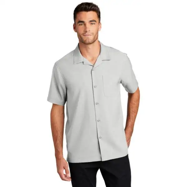Custom Port Authority W400 Short Sleeve Performance Staff Shirt - Image 7