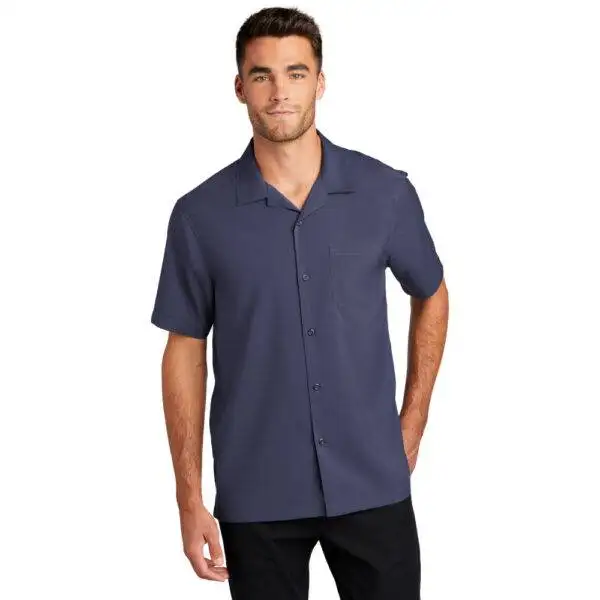 Custom Port Authority W400 Short Sleeve Performance Staff Shirt - Image 9