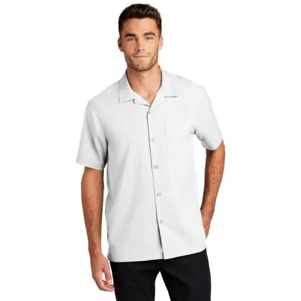 Custom Port Authority W400 Short Sleeve Performance Staff Shirt - Image 10