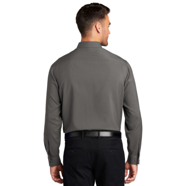 Custom Port Authority W401 Long Sleeve Performance Staff Shirt - Image 3