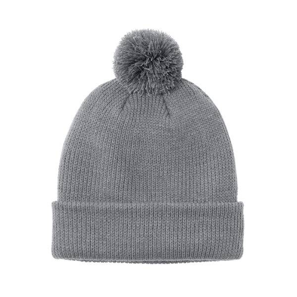 Custom Port Authority C978 Cozy Pom Beanie - Image 6