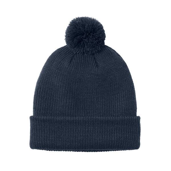 Custom Port Authority C978 Cozy Pom Beanie - Image 8