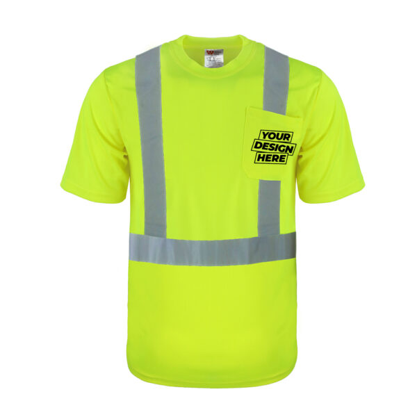 Custom Safety Brite HI VIS T-Shirt